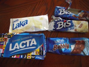 Lacta Chocolate Varieties