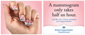 Intermountain Mamogram Ad